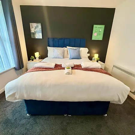 Nova1 Stylish Cosy 1br By Altoluxo Short Lets Serviced With Free Wifi & Parking Lägenhet
