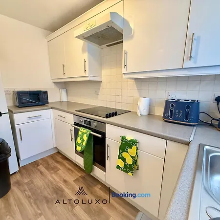 Nova1 Stylish Cosy 1br By Altoluxo Short Lets Serviced With Free Wifi & Parking 公寓 布里斯托