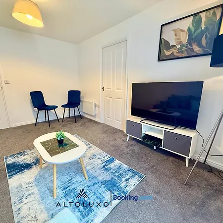 公寓 Nova1 Stylish Cosy 1br By Altoluxo Short Lets Serviced With Free Wifi & Parking