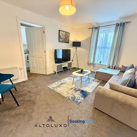 Nova1 Stylish Cosy 1br By Altoluxo Short Lets Serviced With Free Wifi & Parking * 布里斯托