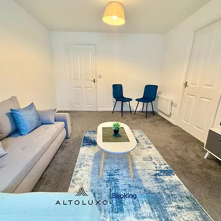 公寓 Nova1 Stylish Cosy 1br By Altoluxo Short Lets Serviced With Free Wifi & Parking