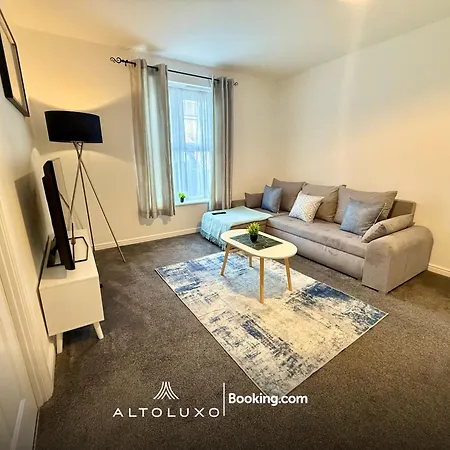 公寓 Nova1 Stylish Cosy 1br By Altoluxo Short Lets Serviced With Free Wifi & Parking