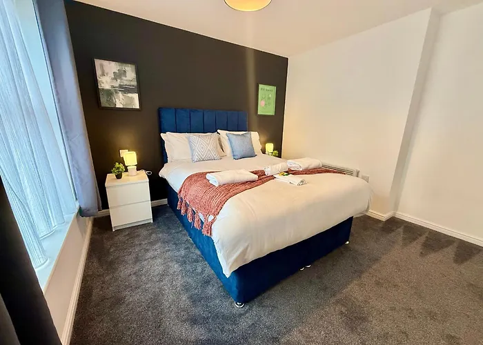 Nova1 Stylish Cosy 1br By Altoluxo Short Lets Serviced With Free Wifi & Parking Bristol